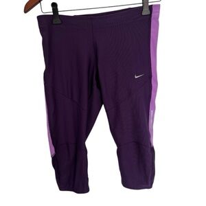 Nike Purple Athletic Leggings size small